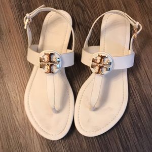Size 8 Tory Burch Sandals Off White